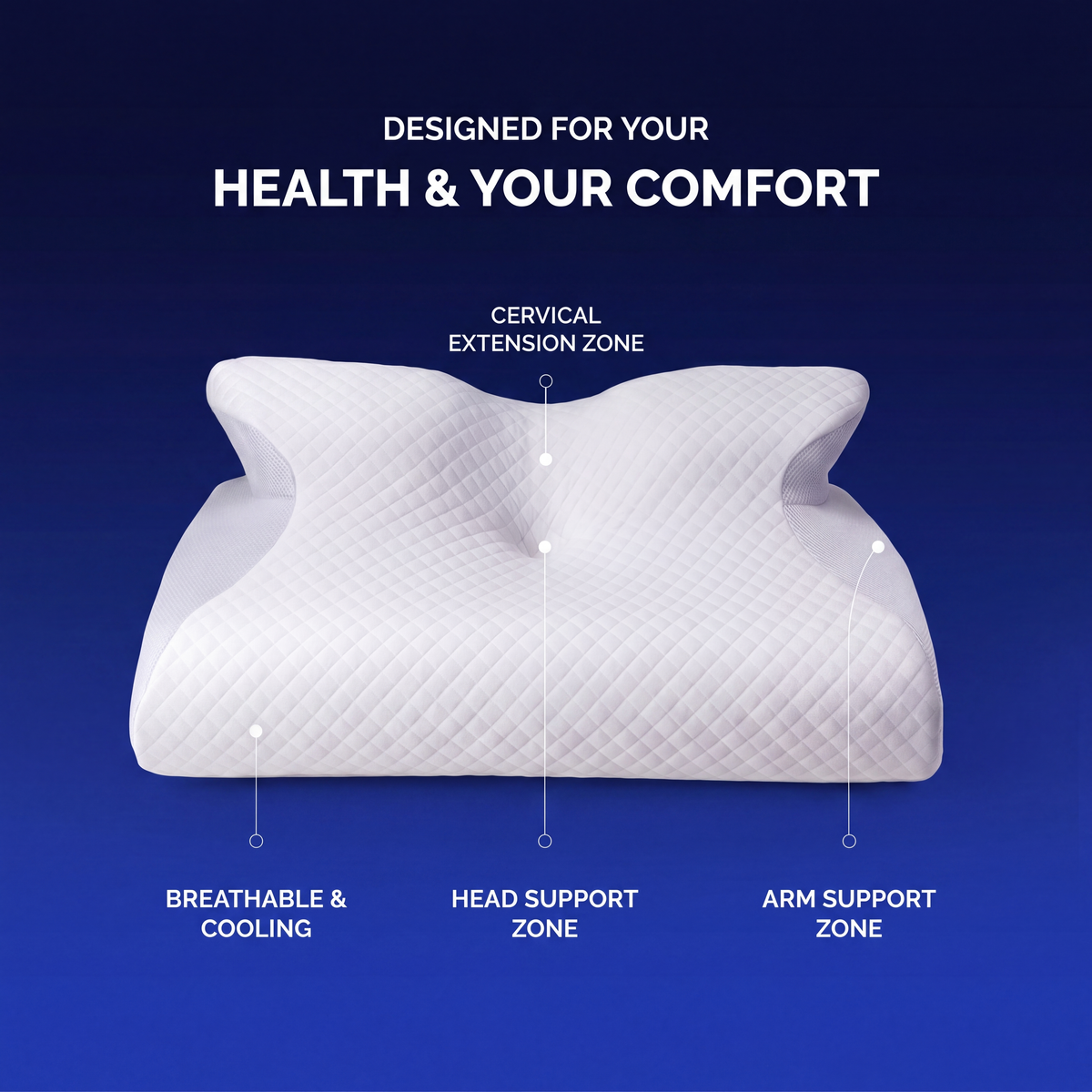 Sleepova 2.0 Pillow with Orthofoam™️ Technology