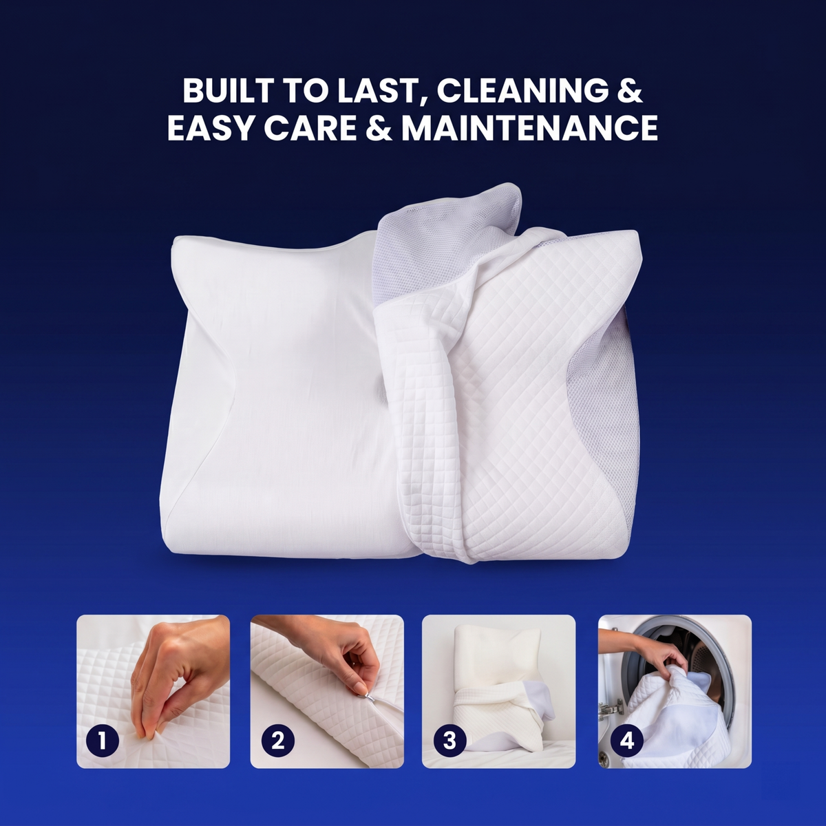Sleepova 2.0 Pillow with Orthofoam™️ Technology